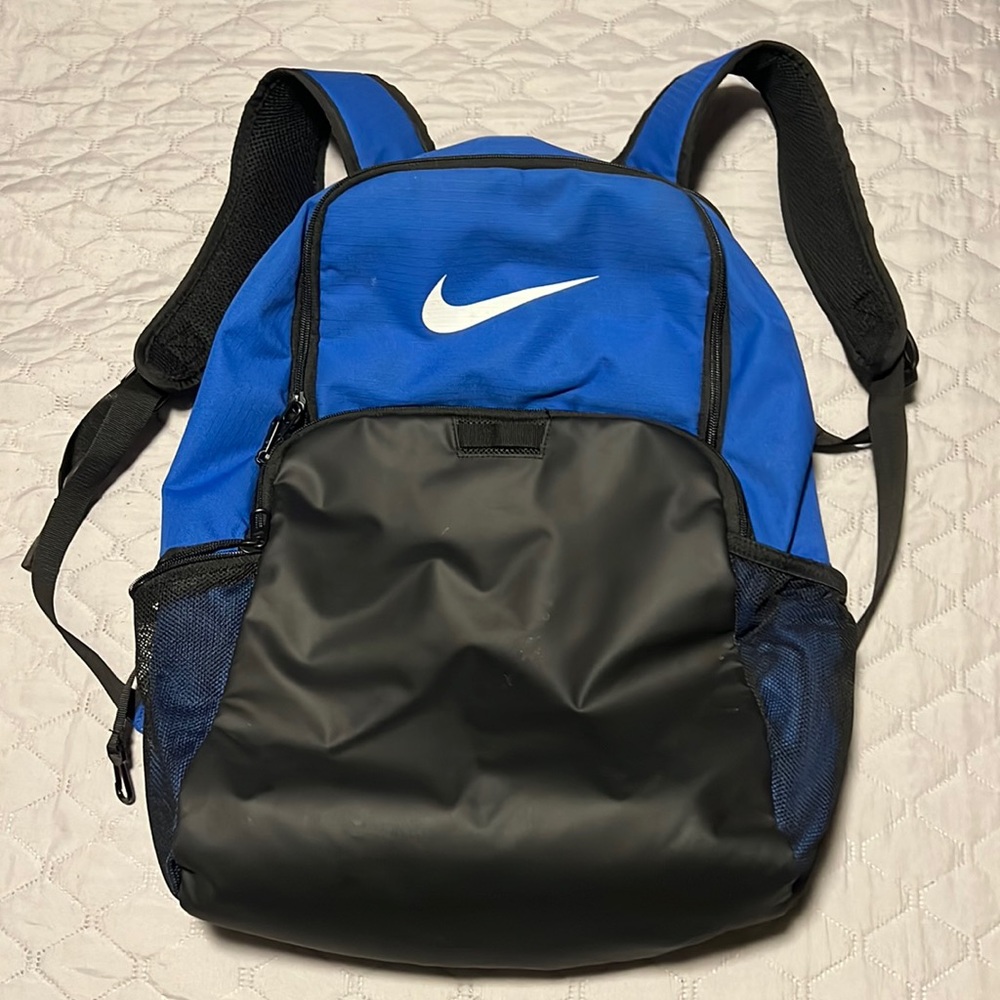 Nike blue backpack